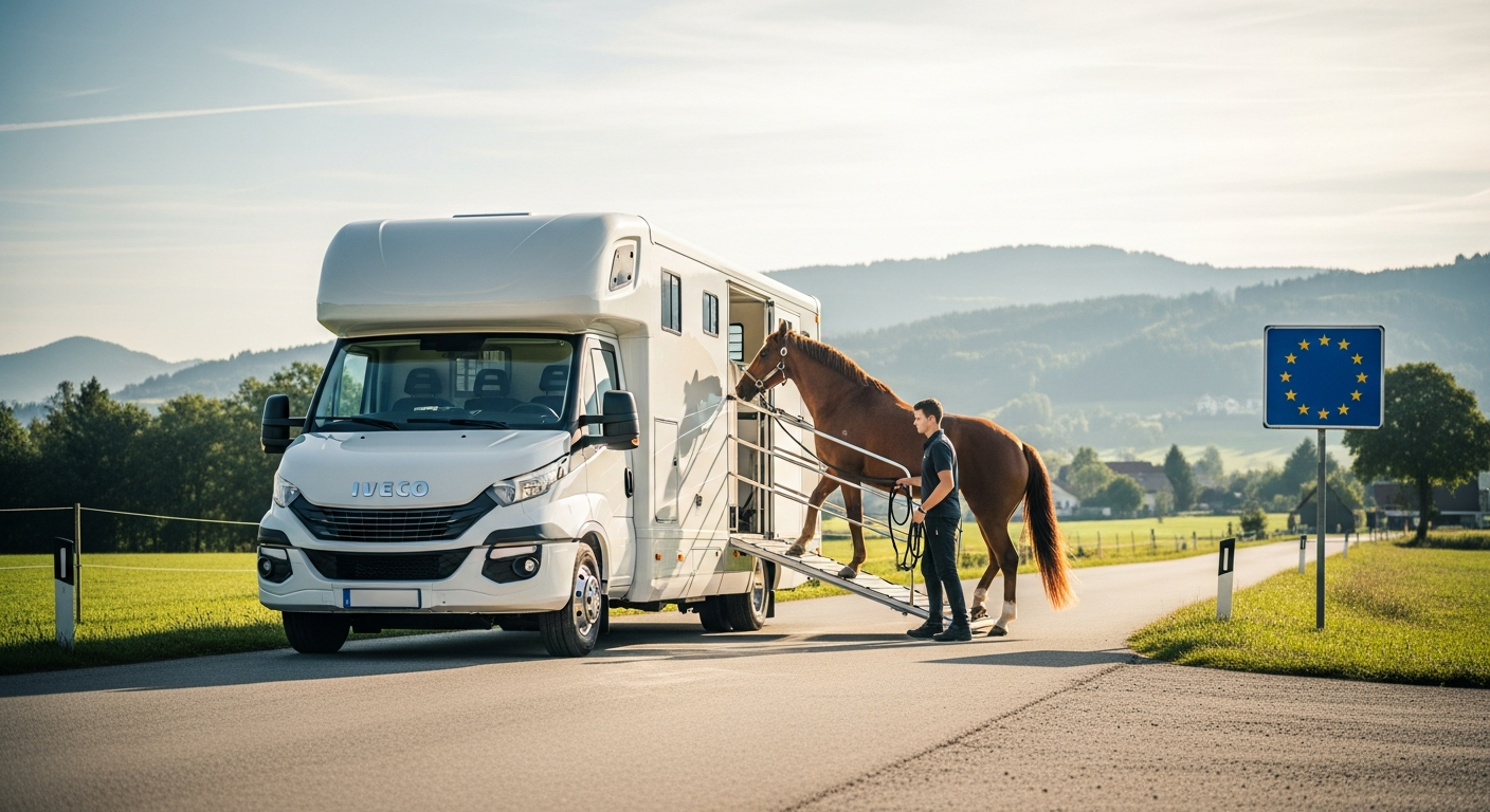 Pferd kaufen im Ausland: Pferdetransport in Europa - der vollständige Ratgeber