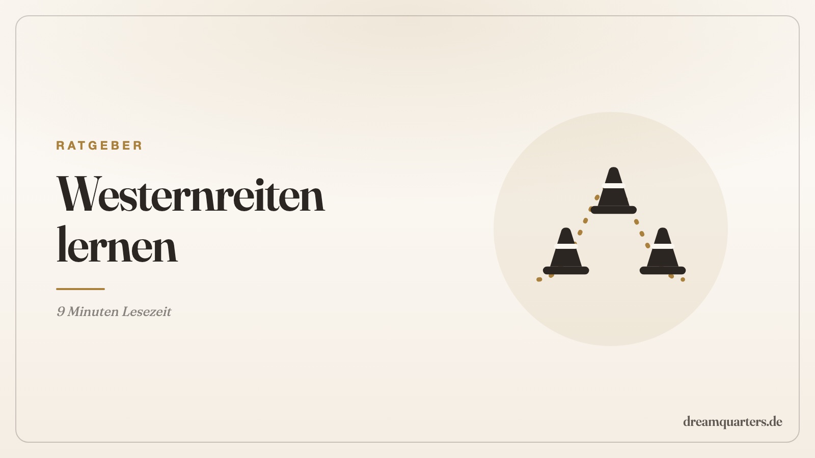 Westernreiten lernen: Kosten, Einstieg, erste Stunde