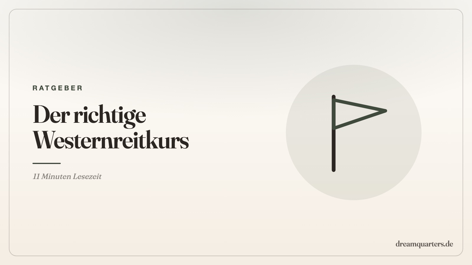 Westernreitkurs finden: Preise, Kurstypen, Warnsignale